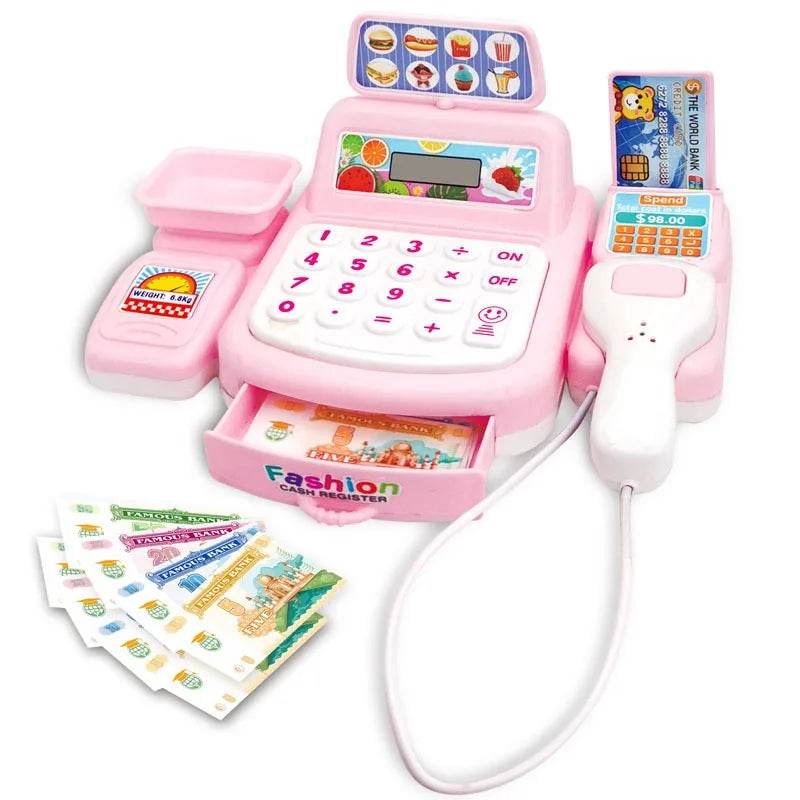 Kids Electronic Cash Register Toy – Pretend Play Game - Little Fashion