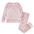 Kids' Pink Crushed Velvet Pyjamas 4-Pack - Little Fashion