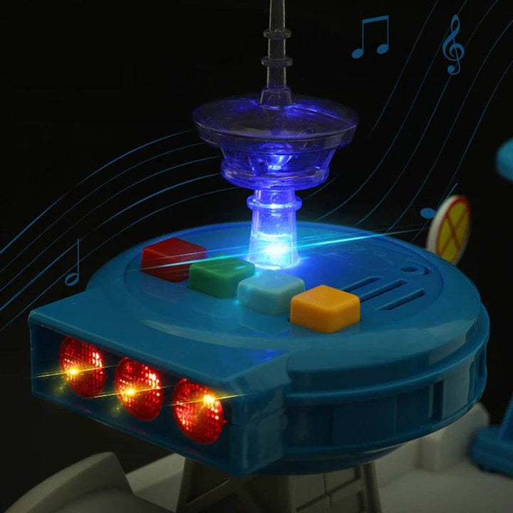 Kids Simulation Toy Boat Track & Car Parking - Little Fashion