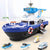 Kids Simulation Toy Boat Track & Car Parking - Little Fashion