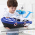 Kids Simulation Toy Boat Track & Car Parking - Little Fashion