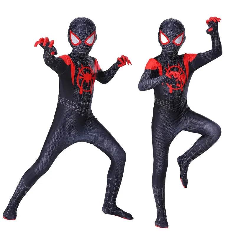 Kids' Spider-Man Costume Jumpsuit & Mask - Little Fashion