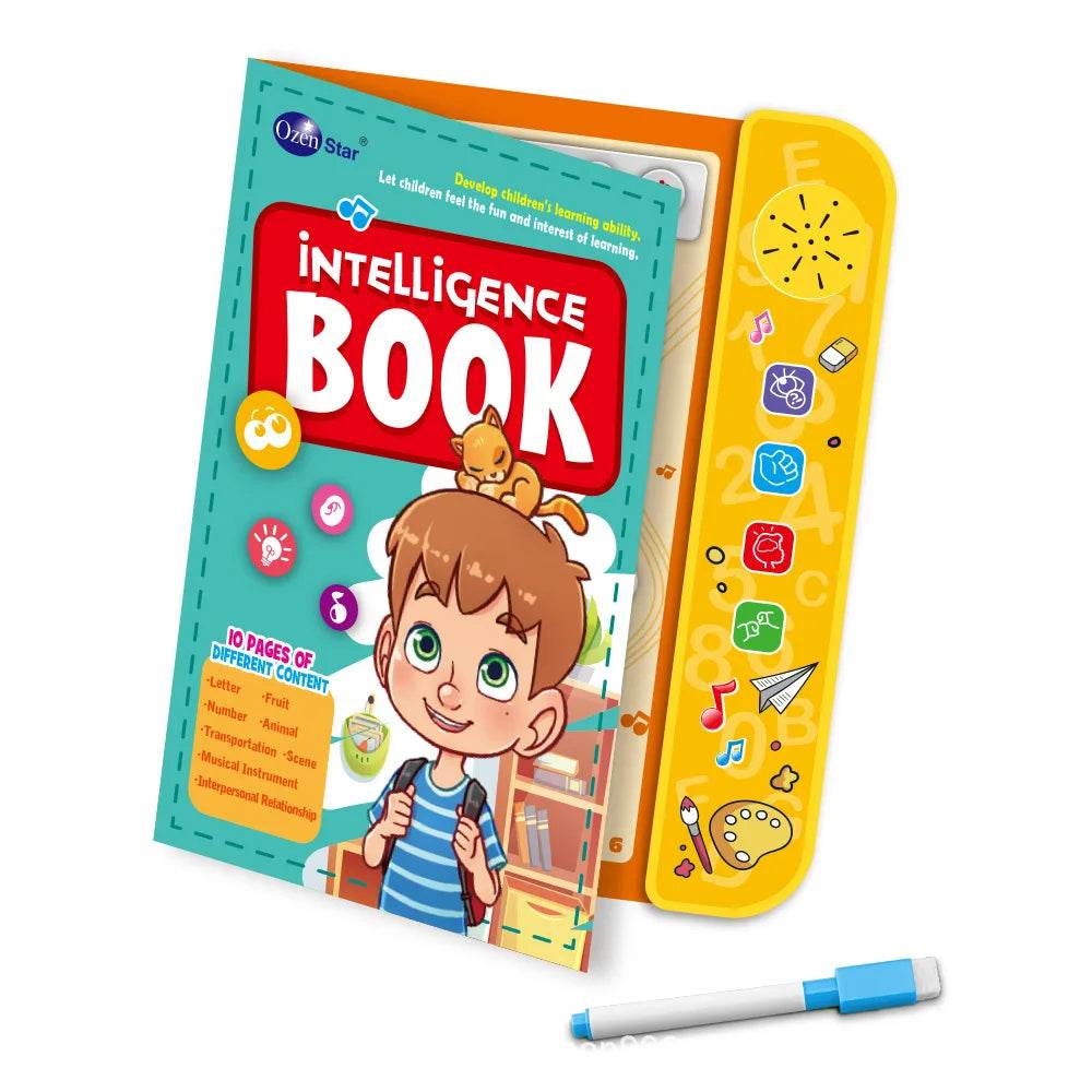 Kids' Touch & Learn English Book with Sound Pen - Little Fashion