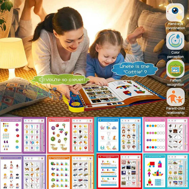 Kids' Touch & Learn English Book with Sound Pen - Little Fashion