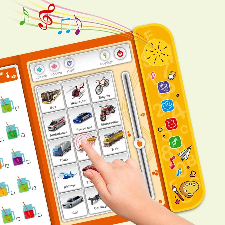 Kids' Touch & Learn English Book with Sound Pen - Little Fashion