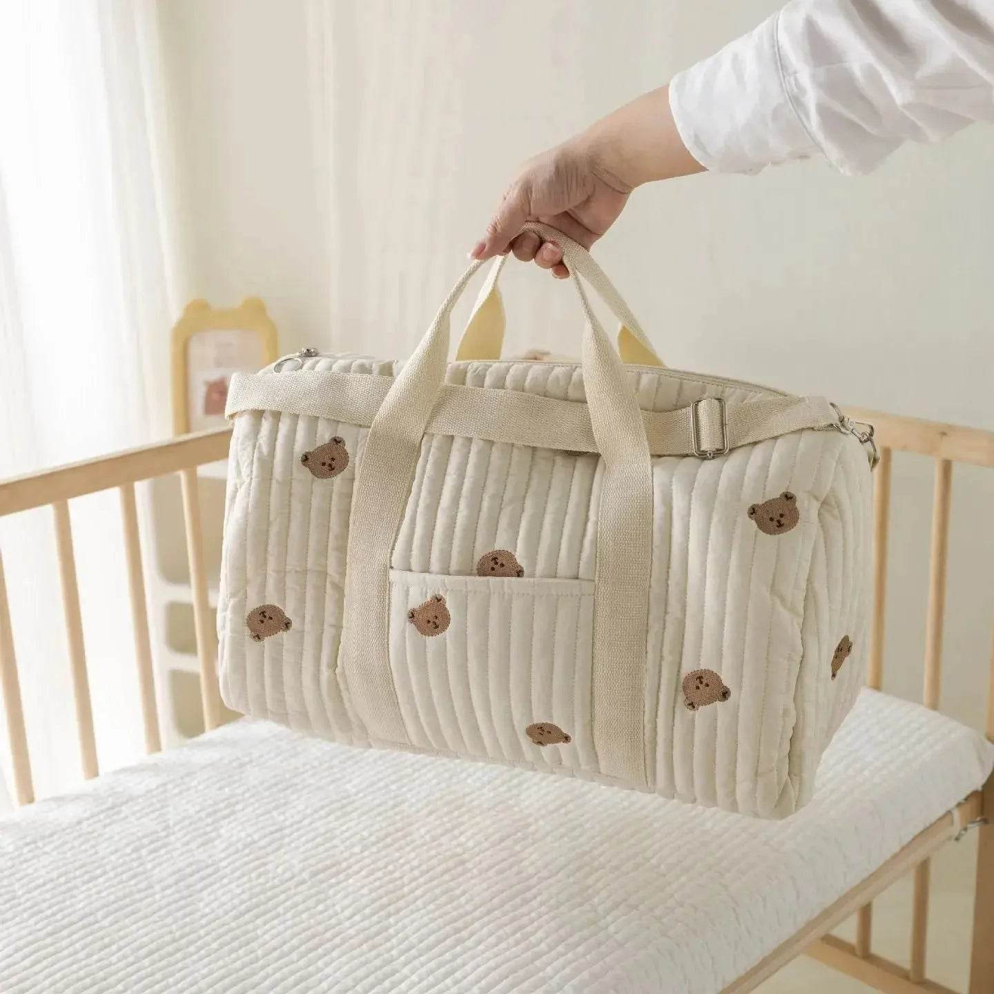 Large Maternity Diaper Bag – Travel Organizer for Moms - Little Fashion