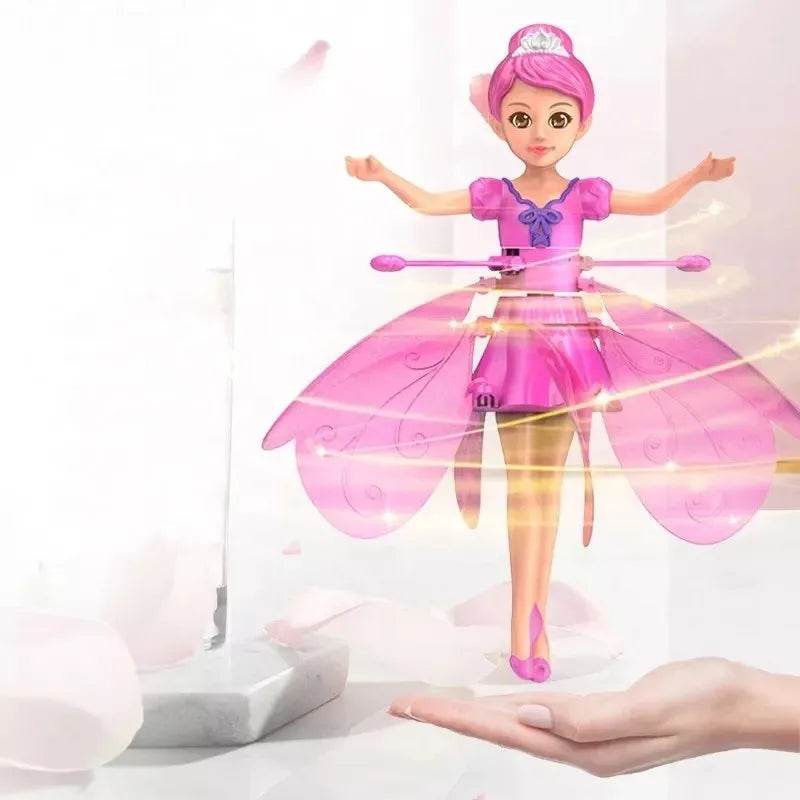 Luminous Flying Doll Helicopter Toy for Kids - Little Fashion