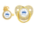 Luxury Crown Pacifier Set & Clip: Baby Shower Gift | Newborn Baby Gift (BPA Free) - Little Fashion