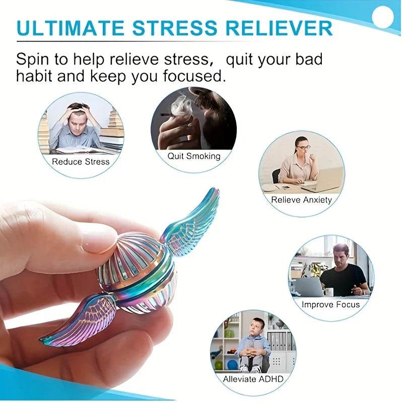 Magic Fidget Spinner: Stress Relief & Focus Toy - Little Fashion