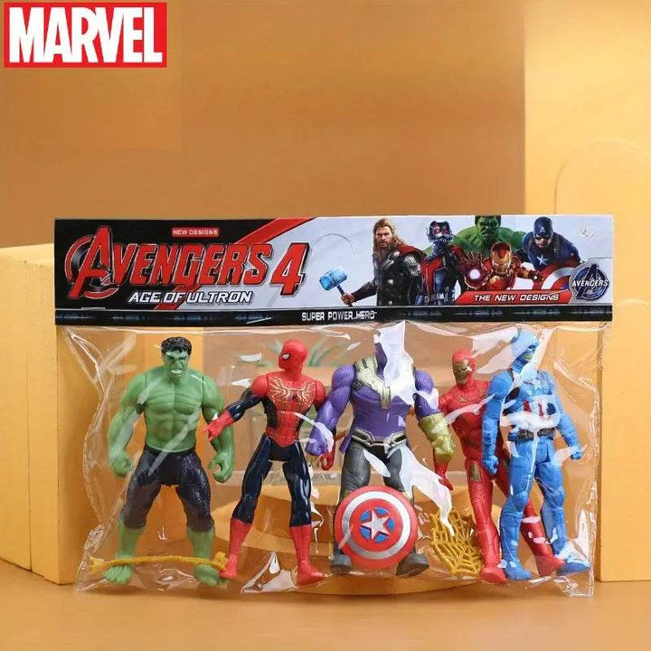 Marvel Avengers & Thanos 5-Piece Figure Set - Little Fashion