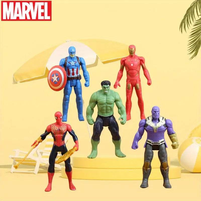 Marvel Avengers & Thanos 5-Piece Figure Set - Little Fashion