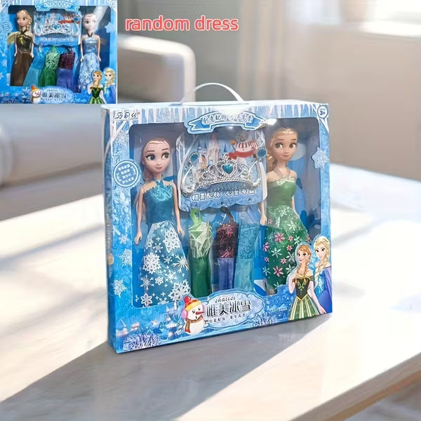 Frozen Elsa & Anna Dolls: 12" Premium Princess Set