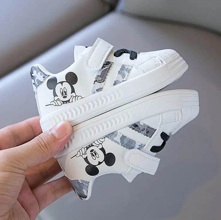 Mickey Mouse Disney Kids' Shoes: Toddler Walking Sneakers - Little Fashion