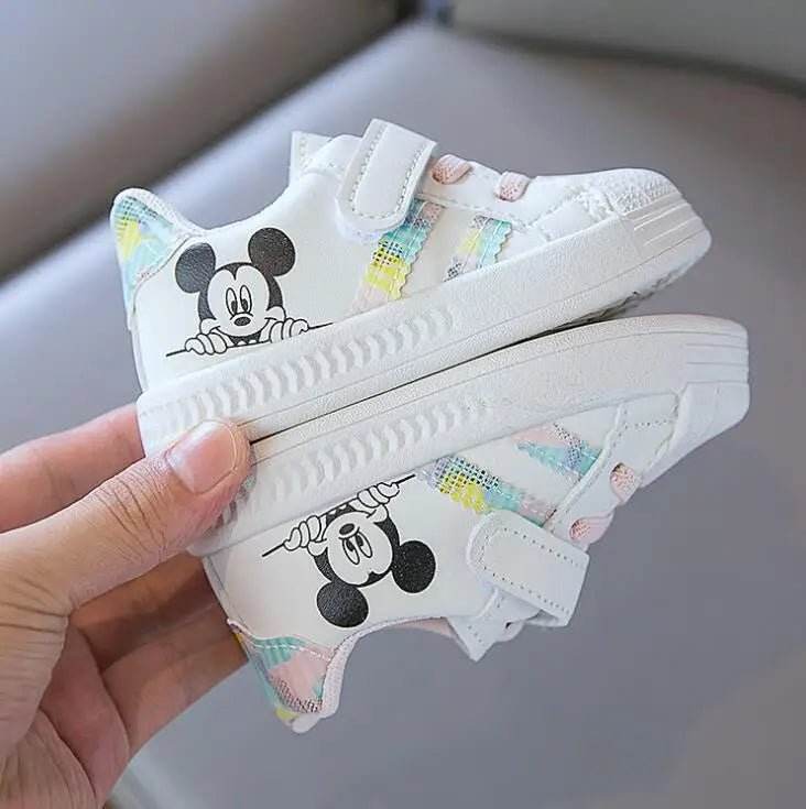 Mickey Mouse Disney Kids' Shoes: Toddler Walking Sneakers - Little Fashion