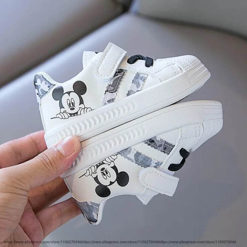 Mickey Mouse Disney Kids' Shoes: Toddler Walking Sneakers - Little Fashion