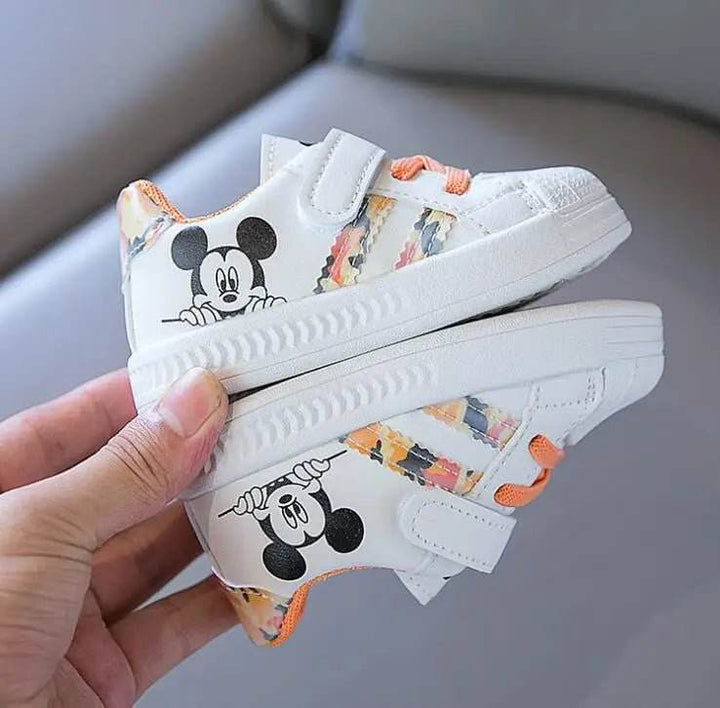 Mickey Mouse Disney Kids' Shoes: Toddler Walking Sneakers - Little Fashion