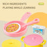Mini Kitchen Counter Play Set with Food & Tableware - Little Fashion