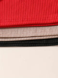 3PCS Girls Bubble Sleeve Tops Set | European & American