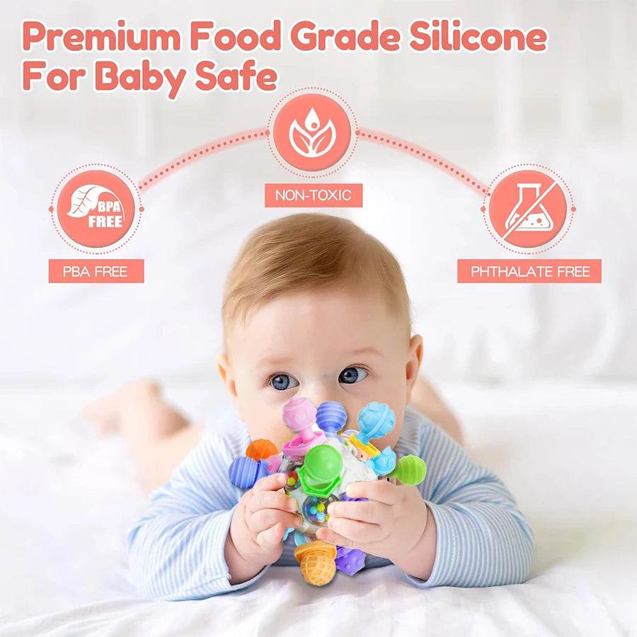 Montessori Baby Rattle & Teether Toys (0 - 12 M) - collection_name