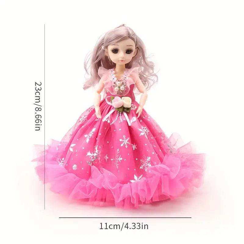 Musical & Light-Up Princess Doll for Girls - Little Fashion