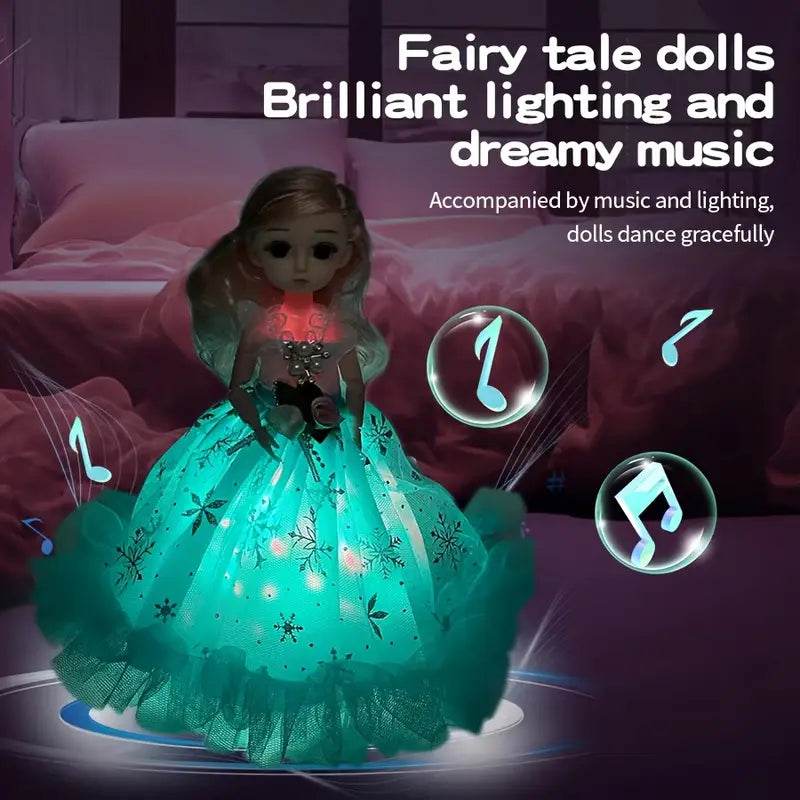 Musical & Light-Up Princess Doll for Girls - Little Fashion