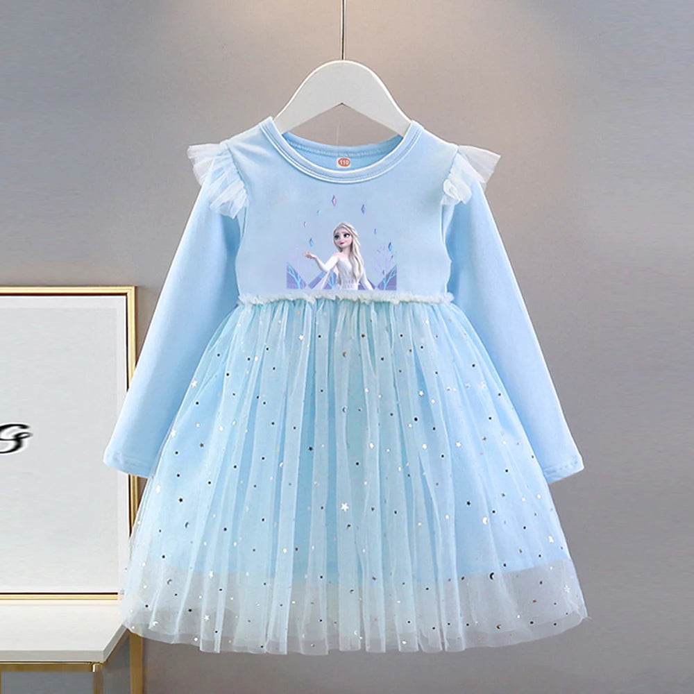 New Elsa Princess Dress | Frozen Party Clothes - collection_name