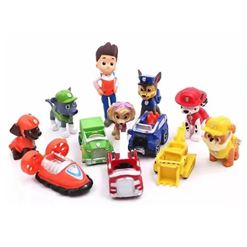 Paw Patrol Figures: 12pcs Model Toys & Gifts - Little Fashion