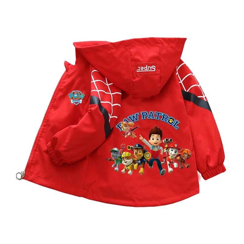 PAW Patrol Kids Hooded Jacket 1-10 Yrs - Little Fashion
