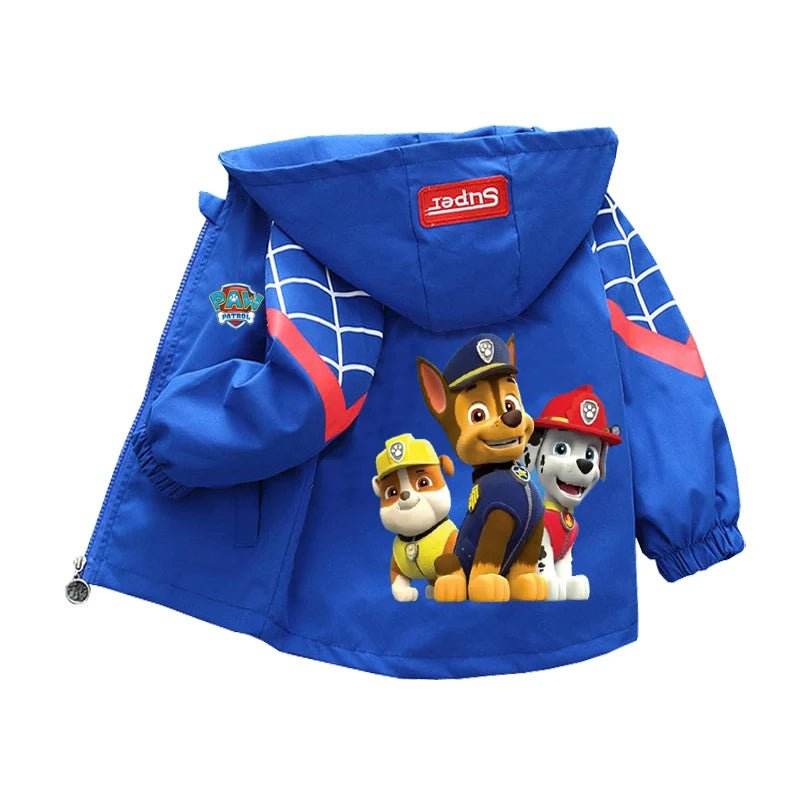 PAW Patrol Kids Hooded Jacket 1-10 Yrs - Little Fashion