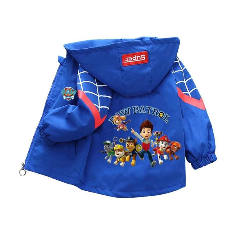 PAW Patrol Kids Hooded Jacket 1-10 Yrs - Little Fashion