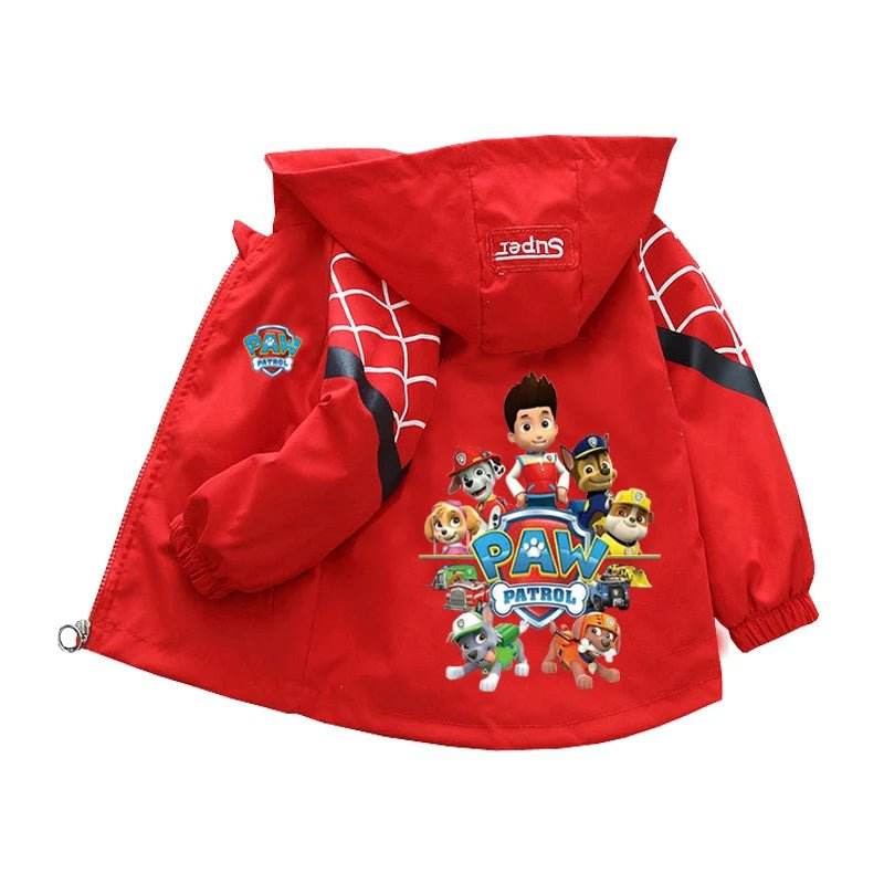 PAW Patrol Kids Hooded Jacket 1-10 Yrs - Little Fashion