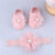 Pearl Bow Baby Headband & Non-Slip Socks Set - Little Fashion