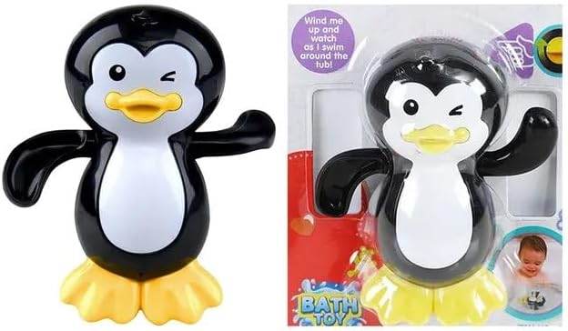Penguin Wind Up Bath Toy for Babies (12M+) - Little Fashion
