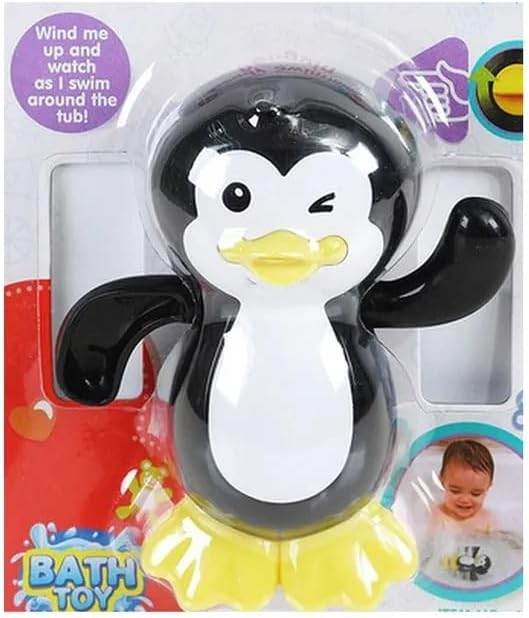 Penguin Wind Up Bath Toy for Babies (12M+) - Little Fashion