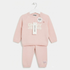 Baby DKNY Knitted Set 2 Piece Cotton 0-9M