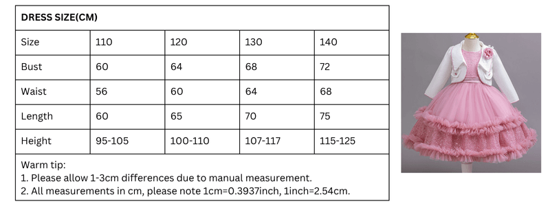 Pink Satin Floral Princess Dress – Party Wear - Little Fashion