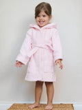 Pink Hooded Robe for Infants (0-6M) - Little Fashion