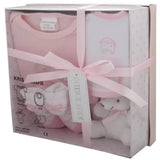 Pink 4-Piece Baby Gift Set (0-3 Months)