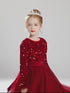 Sequin Princess Mesh Dress for Girls 4-9Y