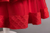 Girls Red Princess Birthday Dress Set – Fancy Gown - Little Fashion