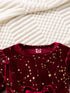 Red Velvet Christmas Princess Dress | 1 - 8 Yrs Toddler - collection_name
