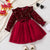 Red Velvet Christmas Princess Dress | 1 - 8 Yrs Toddler - collection_name