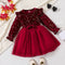 Red Velvet Christmas Princess Dress | 1 - 8 Yrs Toddler - collection_name