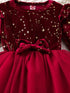 Red Velvet Christmas Princess Dress | 1 - 8 Yrs Toddler - collection_name