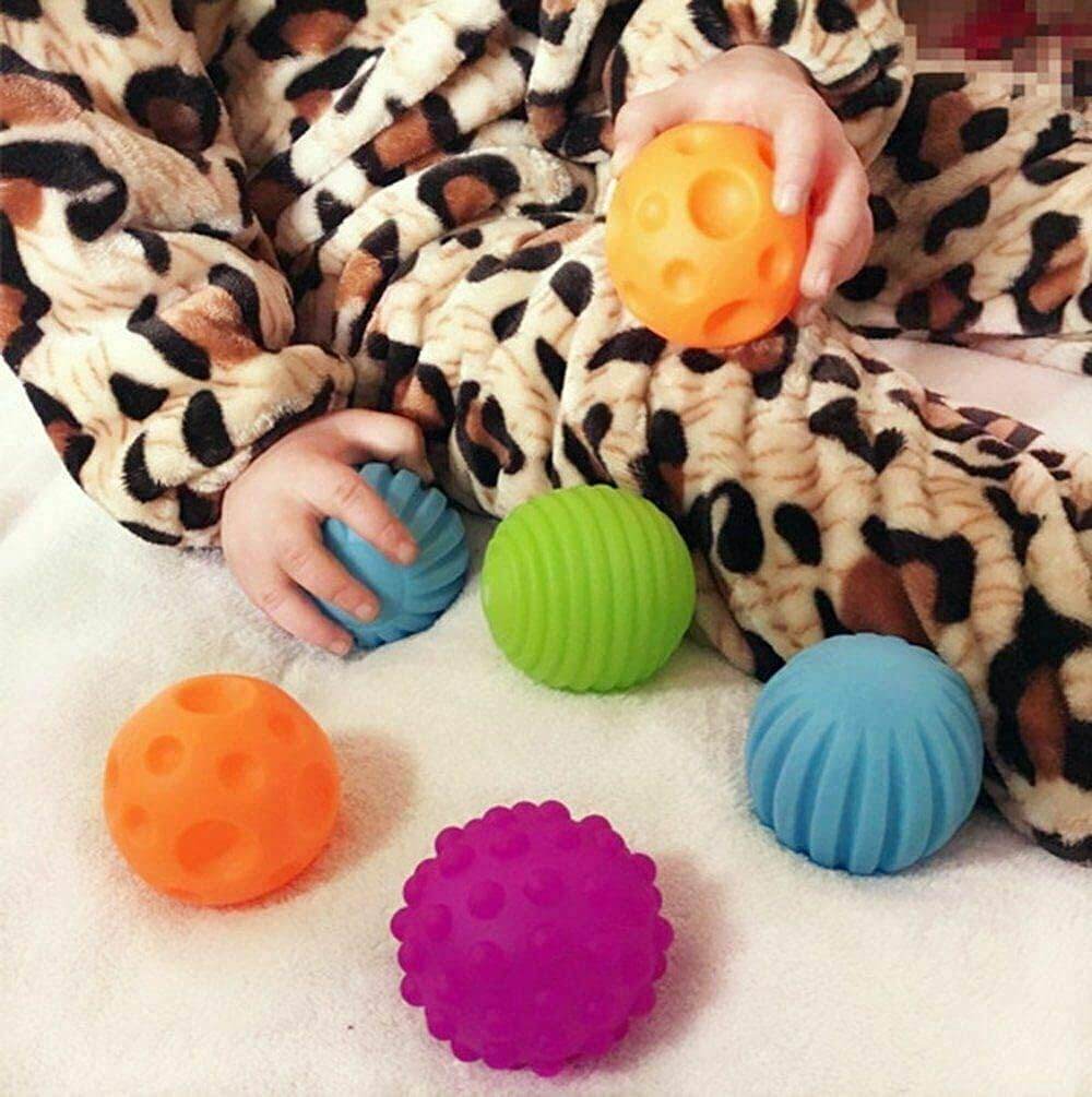 6-Pack Sensory Balls: Fun Toy Set - Little Fashion