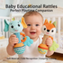 Valentine Gift Baby Musical Plush Fox Toy – Sensory Development