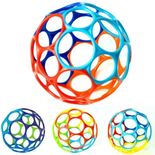 Soft Baby Rattle Ball Toy - Newborn Teether for Grasping & Sensory Development (0-12 Months) - Little Fashion
