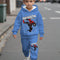 Spiderman Boys' 2-Piece Blue Set - Little Fashion