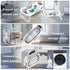 Storage Foldable Baby Bath Tub, Non-Slip, 0-24 Months - Little Fashion