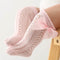 Summer Baby Girls Knee High Socks - Bow & Hollow Out Lace Design - Soft Cotton Mesh for Toddlers (0-12M) - Little Fashion